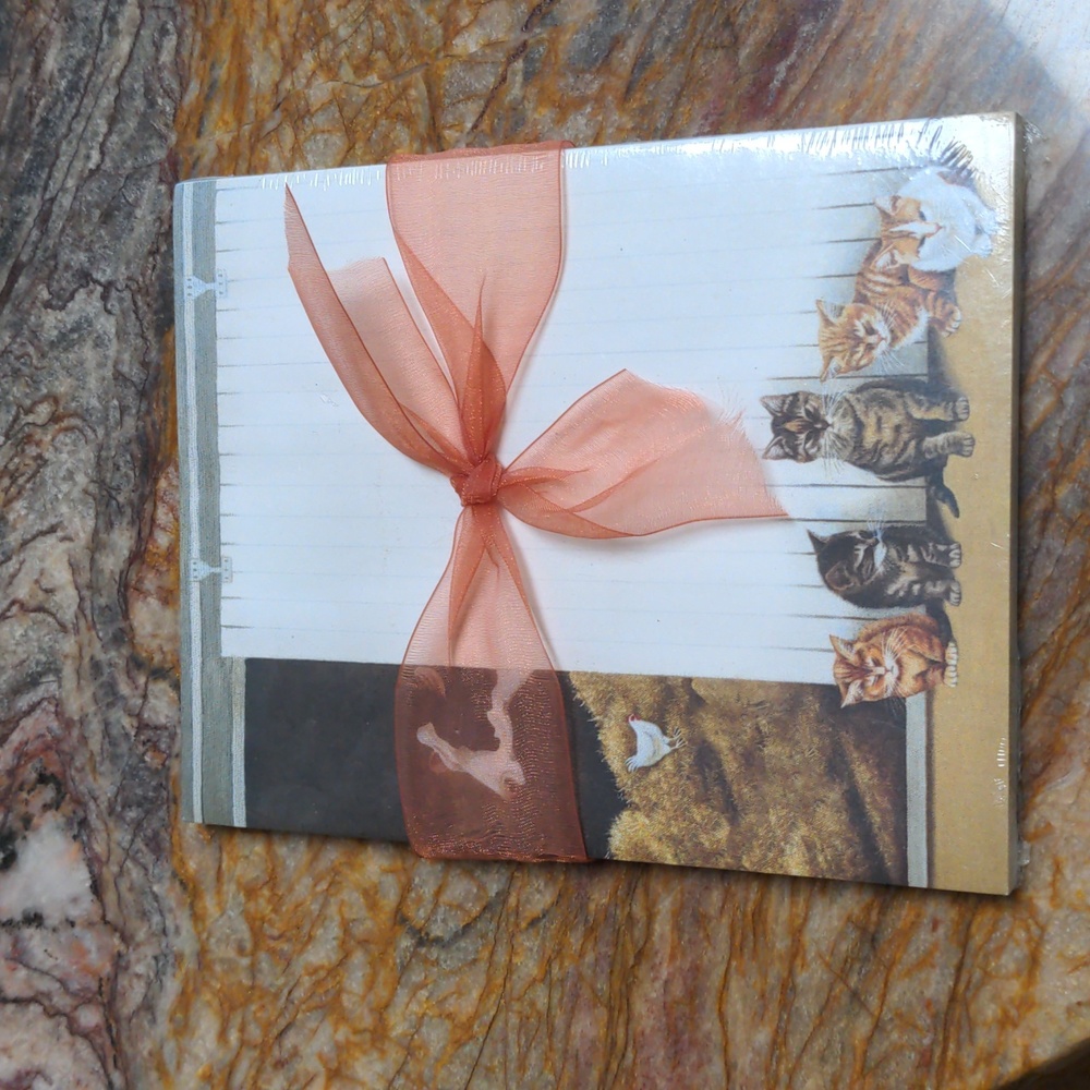 Cat Note Pad